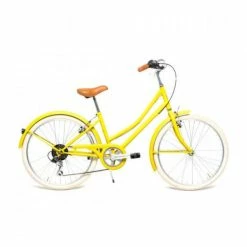 CAPRI CAROLINA JAUNE CITRON VÉLO DE VILLE 6V