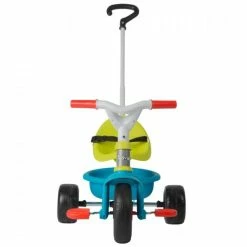 TRICYCLE ENFANT BE MOVE SMOBY BLEU/VERT -VÉLOS VTT Soldes Magasin tricycle enfant be move smoby bleuvert 2 600x600 1