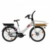 VÉLO CARGO COMPACT ÉLECTRIQUE - FAMILÉÖ 3 VITESSES BLANC -VÉLOS VTT Soldes Magasin velo cargo compact electrique famileo 3 vitesses blanc 600x600 1