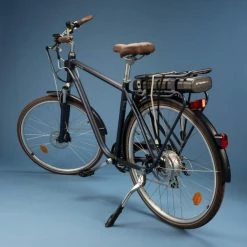 VELO DE VILLE ELECTRIQUE ELOPS 900 CADRE HAUT BLEU MARINE -VÉLOS VTT Soldes Magasin velo de ville electrique elops 900 cadre haut bleu marine 19 600x600 1