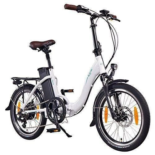 VÉLO ELECTRIQUE PLIANT NCM PARIS BLANC - 20", 250W, BATTERIE 36V 15AH 5 VÉLO ELECTRIQUE PLIANT NCM PARIS BLANC - 20", 250W, BATTERIE 36V 15AH – Image 3