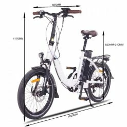 VÉLO ELECTRIQUE PLIANT NCM PARIS BLANC - 20", 250W, BATTERIE 36V 15AH 15 VÉLO ELECTRIQUE PLIANT NCM PARIS BLANC - 20", 250W, BATTERIE 36V 15AH -VÉLOS VTT Soldes Magasin velo electrique pliant ncm paris blanc 20 250w batterie 36v 15ah 4 600x600 1