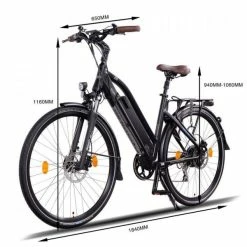 VÉLO ELECTRIQUE TREKKING NCM MILANO PLUS - 250W, BATTERIE 48V 16AH -VÉLOS VTT Soldes Magasin velo electrique trekking ncm milano plus 250w batterie 48v 16ah 3 600x600 1