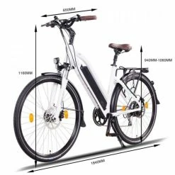 VÉLO ELECTRIQUE TREKKING NCM MILANO PLUS - 250W, BATTERIE 48V 16AH -VÉLOS VTT Soldes Magasin velo electrique trekking ncm milano plus 250w batterie 48v 16ah 8 600x600 1