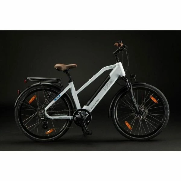 VÉLO ÉLECTRIQUE TREKKING NCM MILANO T3 - 36V 12AH 576WH - BLANC MAT 4 VÉLO ÉLECTRIQUE TREKKING NCM MILANO T3 - 36V 12AH 576WH - BLANC MAT – Image 2