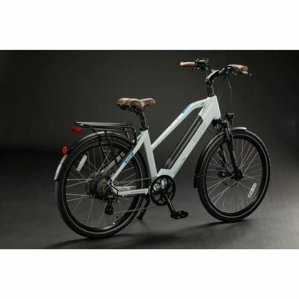 VÉLO ÉLECTRIQUE TREKKING NCM MILANO T3 - 36V 12AH 576WH - BLANC MAT 5 VÉLO ÉLECTRIQUE TREKKING NCM MILANO T3 - 36V 12AH 576WH - BLANC MAT – Image 3