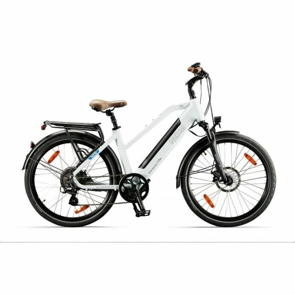 VÉLO ÉLECTRIQUE TREKKING NCM MILANO T3 - 36V 12AH 576WH - BLANC MAT 3 VÉLO ÉLECTRIQUE TREKKING NCM MILANO T3 - 36V 12AH 576WH - BLANC MAT