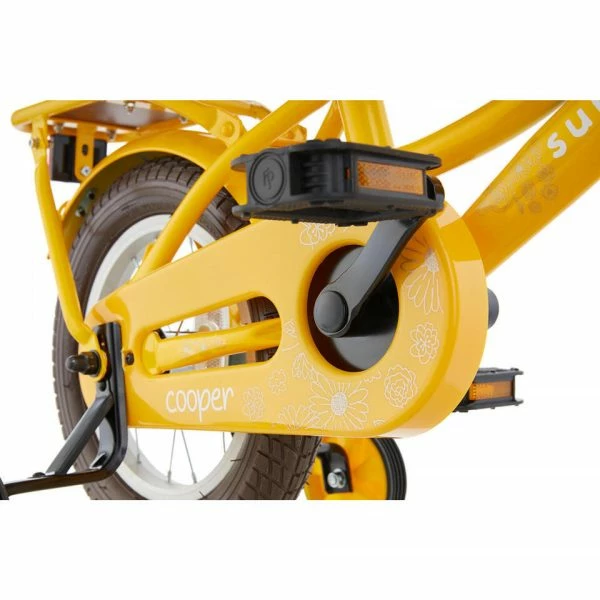 VÉLO ENFANT SUPERSUPER COOPER BAMBOO - 12 POUCES - JAUNE 5 VÉLO ENFANT SUPERSUPER COOPER BAMBOO - 12 POUCES - JAUNE – Image 3