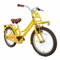 VÉLO ENFANT SUPERSUPER COOPER BAMBOO - 18 POUCES - JAUNE -VÉLOS VTT Soldes Magasin velo enfant supersuper cooper bamboo 18 pouces jaune 1 600x600 1