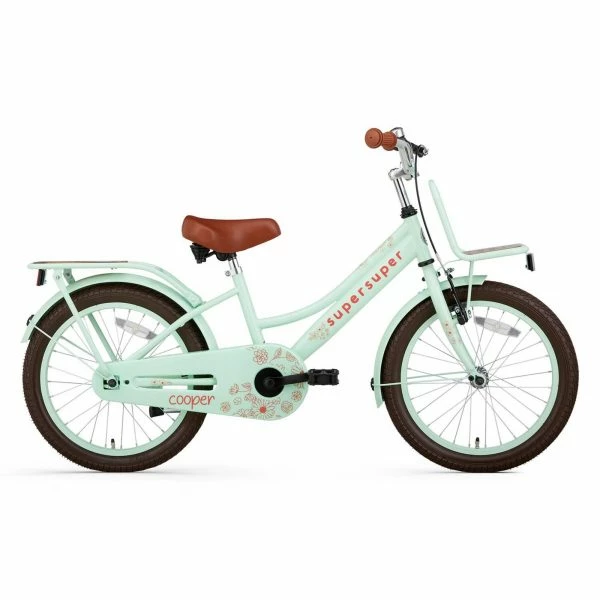 VÉLO ENFANT SUPERSUPER COOPER BAMBOO - 18 POUCES - VERT PISTACHE 3 VÉLO ENFANT SUPERSUPER COOPER BAMBOO - 18 POUCES - VERT PISTACHE