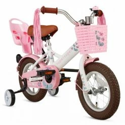VÉLO ENFANT SUPERSUPER LITTLE MISS - 12 POUCES - BLANC -VÉLOS VTT Soldes Magasin velo enfant supersuper little miss 12 pouces blanc 1 1 600x600 1