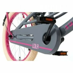 VÉLO ENFANT SUPERSUPER LOLA - FILLES - 18 POUCES - GRIS / ROSE -VÉLOS VTT Soldes Magasin velo enfant supersuper lola filles 18 pouces gris rose 3 600x600 1