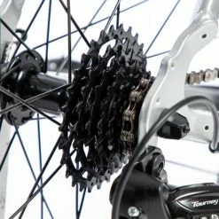 VELO ROUTE HOMME CYCLOTOURISME RC100 GRIS -VÉLOS VTT Soldes Magasin velo route homme cyclotourisme rc100 gris 6 600x600 1