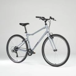 VÉLO TOUT CHEMIN RIVERSIDE 120 GRIS -VÉLOS VTT Soldes Magasin velo tout chemin riverside 120 gris 10 600x600 1