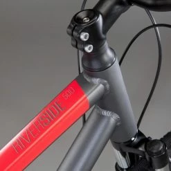 VÉLO TOUT CHEMIN RIVERSIDE 500 GRIS ROUGE 21 VÉLO TOUT CHEMIN RIVERSIDE 500 GRIS ROUGE -VÉLOS VTT Soldes Magasin velo tout chemin riverside 500 gris rouge 6 600x600 1