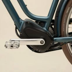 VÉLO VILLE ÉLECTRIQUE CONNECTÉ ELOPS 920 E CONNECT LF VERT FONCÉ -VÉLOS VTT Soldes Magasin velo ville electrique connecte elops 920 e connect lf vert fonce 5 600x600 1