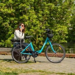 VÉLO VILLE ÉLECTRIQUE - NEOMOUV ECHINOPS - BLEU -VÉLOS VTT Soldes Magasin velo ville electrique neomouv echinops bleu 7 600x600 1