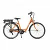 VÉLO VILLE ÉLECTRIQUE - NEOMOUV ECHINOPS - ORANGE -VÉLOS VTT Soldes Magasin velo ville electrique neomouv echinops orange 600x600 1