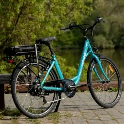 VÉLO VILLE ÉLECTRIQUE - NEOMOUV ECHINOPS - ORANGE -VÉLOS VTT Soldes Magasin velo ville electrique neomouv echinops orange 9 600x600 1