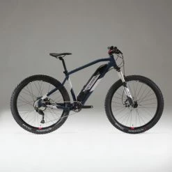 VÉLO VTT ÉLECTRIQUE E-ST 500 FEMME BLEU 27,5"- MOTEUR ROUE -VÉLOS VTT Soldes Magasin velo vtt electrique e st 500 femme bleu 275 moteur roue 1 600x600 1