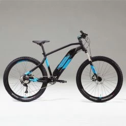 VÉLO VTT ÉLECTRIQUE E-ST 500 NOIR 27,5 - MOTEUR ROUE -VÉLOS VTT Soldes Magasin velo vtt electrique e st 500 noir 275 moteur roue 1 600x600 1