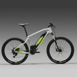 VÉLO VTT ÉLECTRIQUE E-ST 520 GRIS JAUNE 27,5" -VÉLOS VTT Soldes Magasin velo vtt electrique e st 520 gris jaune 275 2 600x600 1