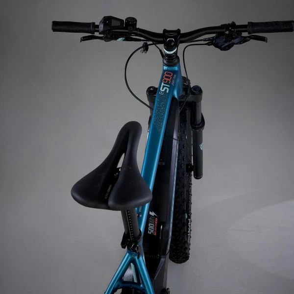 VÉLO VTT ÉLECTRIQUE E-ST 900 FEMME TURQUOISE 27'5" PLUS 10 VÉLO VTT ÉLECTRIQUE E-ST 900 FEMME TURQUOISE 27'5" PLUS – Image 8