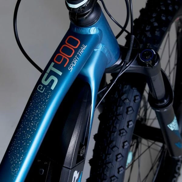 VÉLO VTT ÉLECTRIQUE E-ST 900 FEMME TURQUOISE 27'5" PLUS 11 VÉLO VTT ÉLECTRIQUE E-ST 900 FEMME TURQUOISE 27'5" PLUS – Image 9
