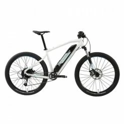 VÉLO VTT ÉLECTRIQUE E-ST100 FEMME BLANC 27''5