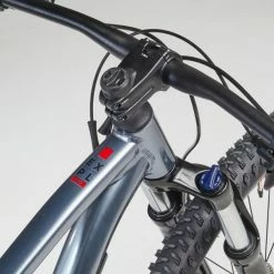 VÉLO VTT RANDONNÉE EXPLORE 520 GRIS ROUGE 29" -VÉLOS VTT Soldes Magasin velo vtt randonnee explore 520 gris rouge 29 4 600x600 1