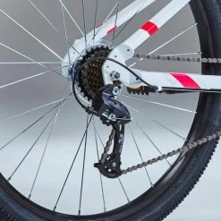 VÉLO VTT ST 100 FEMME BLANC ROSE 27,5" -VÉLOS VTT Soldes Magasin velo vtt st 100 femme blanc rose 275 8 600x600 1