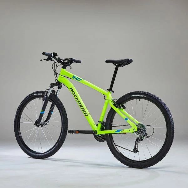 VÉLO VTT ST 100 JAUNE 27,5" 5 VÉLO VTT ST 100 JAUNE 27,5" – Image 3