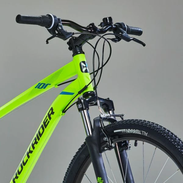 VÉLO VTT ST 100 JAUNE 27,5" 6 VÉLO VTT ST 100 JAUNE 27,5" – Image 4