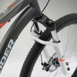 VÉLO VTT ST 120 GRIS ORANGE 27,5" -VÉLOS VTT Soldes Magasin velo vtt st 120 gris orange 275 6 600x600 1