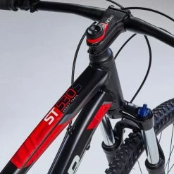 VÉLO VTT ST 530 S NOIR ROUGE 27,5" -VÉLOS VTT Soldes Magasin velo vtt st 530 s noir rouge 275 4 600x600 1
