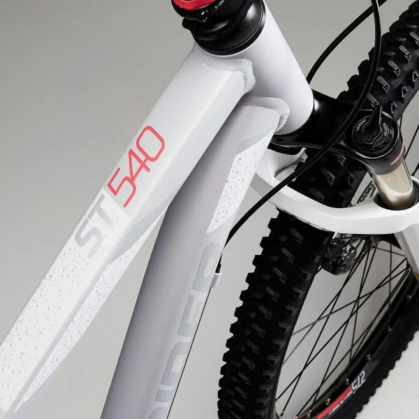 VÉLO VTT ST 540 FEMME GRIS ROSE 27,5" 11 VÉLO VTT ST 540 FEMME GRIS ROSE 27,5" – Image 9