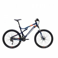 VÉLO VTT TOUT SUSPENDU ST 540 S BLEU ORANGE 27,5"