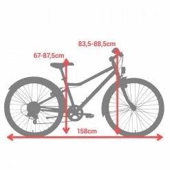 VTC ENFANT RIVERSIDE 500 CORAIL 24 POUCES 9-12 ANS -VÉLOS VTT Soldes Magasin vtc enfant riverside 500 corail 24 pouces 9 12 ans 14 600x600 1